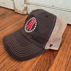 Barstool Sports '47 Brand Blue Mesh Trucker Cap